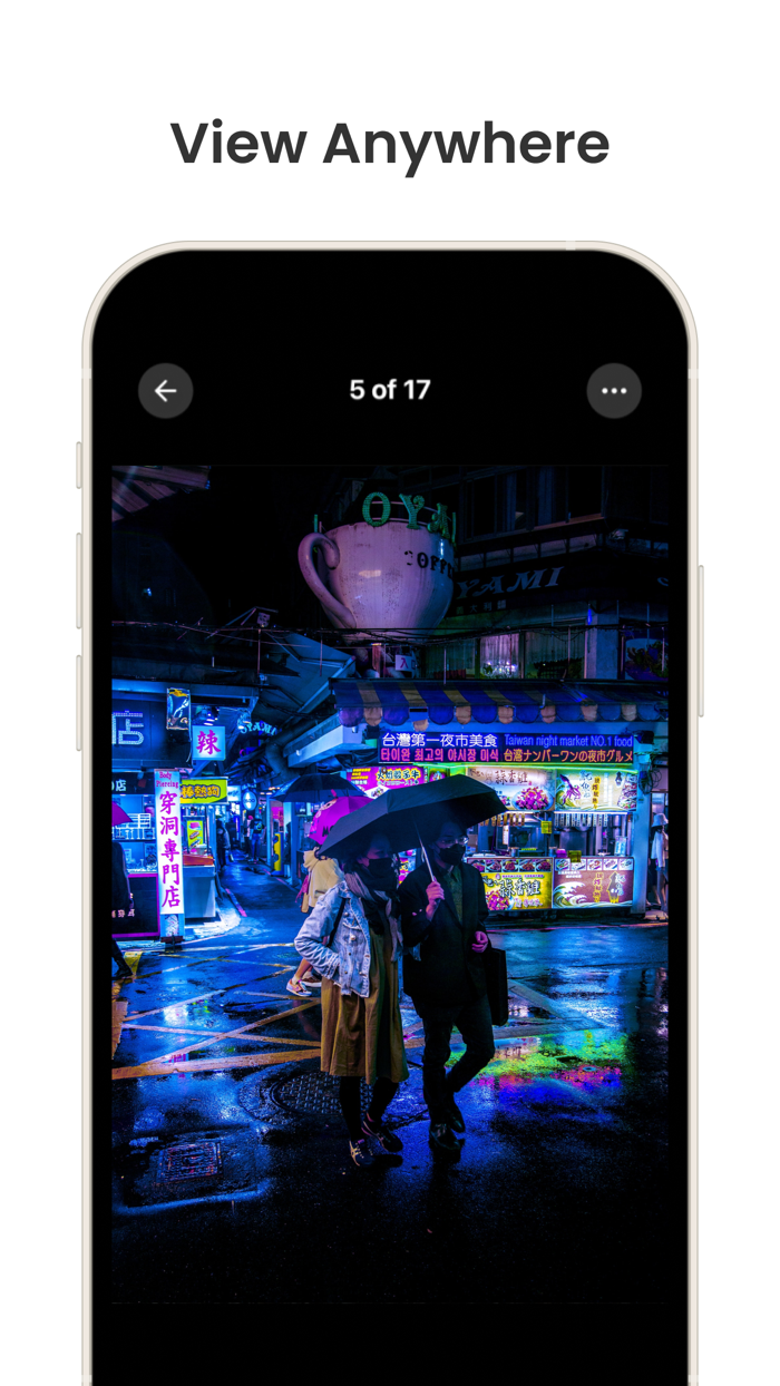 Secret Photo — Safe storage