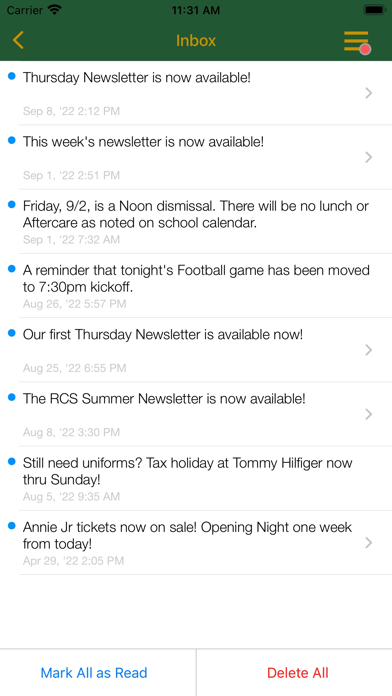 Roanoke Catholic Screenshot