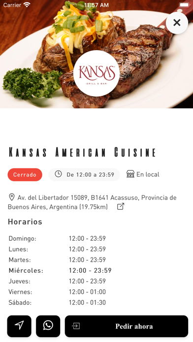 Kansas Grill & Bar Screenshot