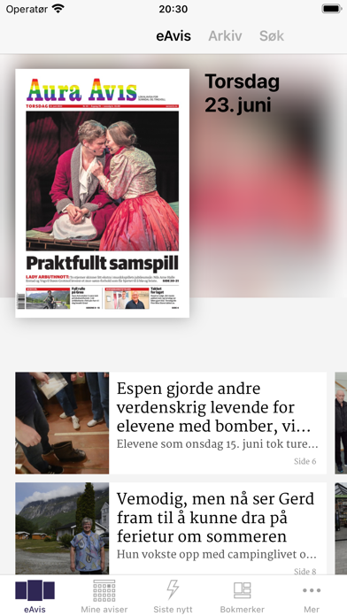 Aura Avis eAvis Screenshot