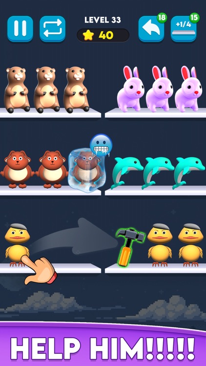 Goods Matching Triple Sort 3D