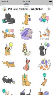 How to cancel & delete pet love stickers - wasticker 4