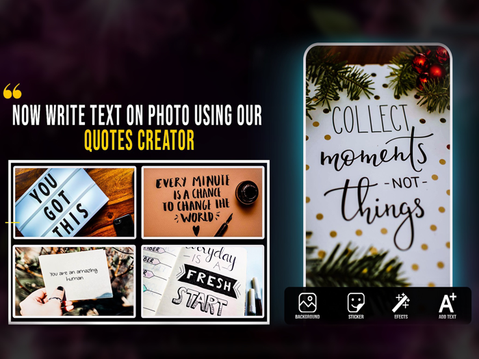 TextArt Quotes Maker and Creator