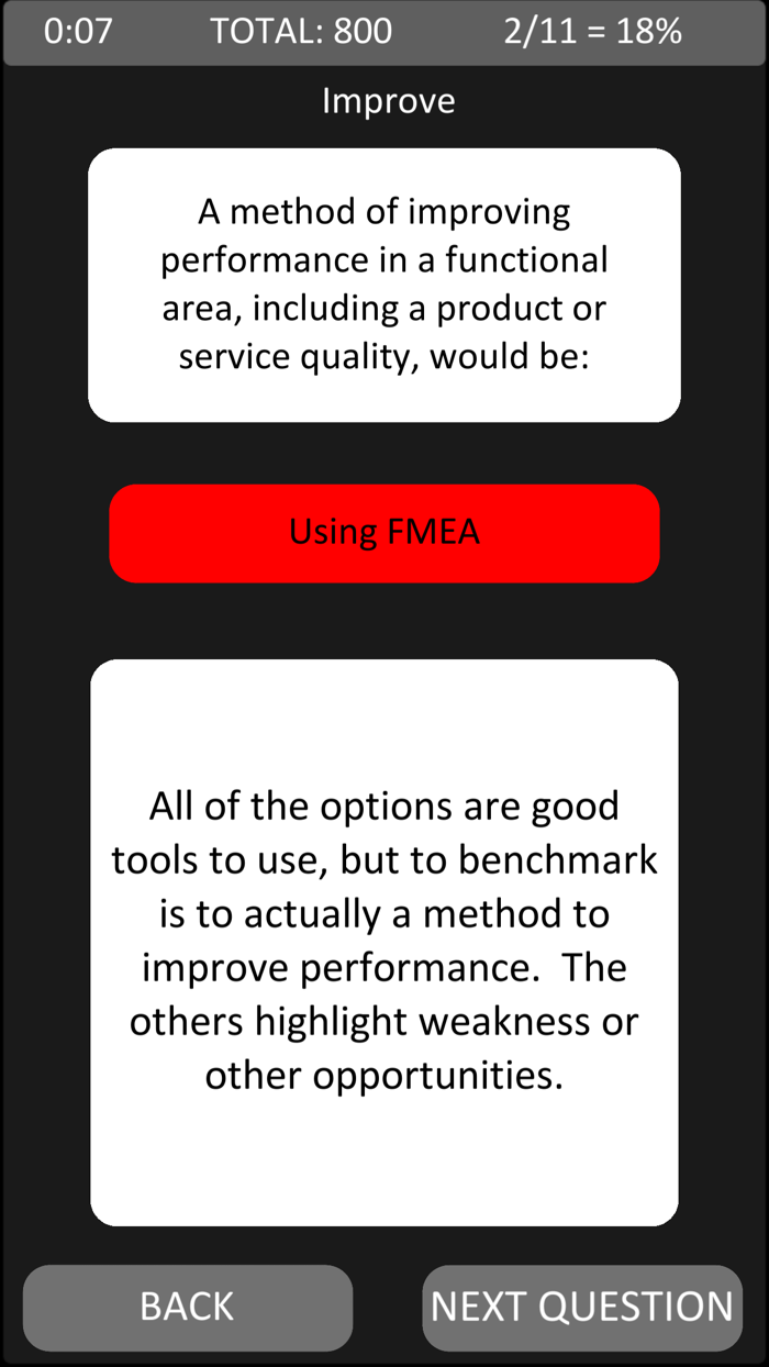 Six Sigma Green Belt Test Prep