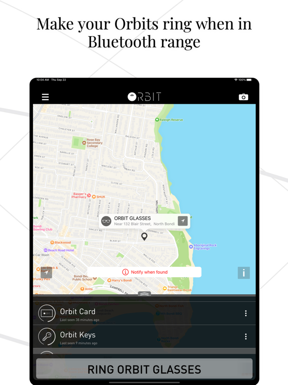 Screenshot #5 pour Orbit - Find lost keys & phone