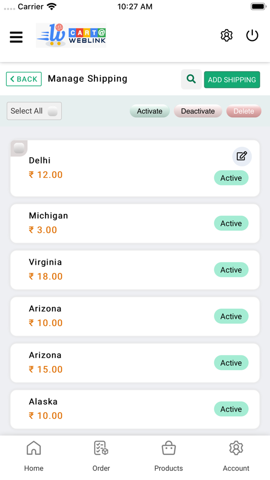 #3. Weblink Cart (iOS) 由: Weblink .In Pvt Ltd