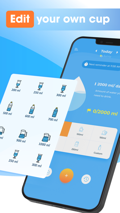 Drink water & Water Reminder Screenshot