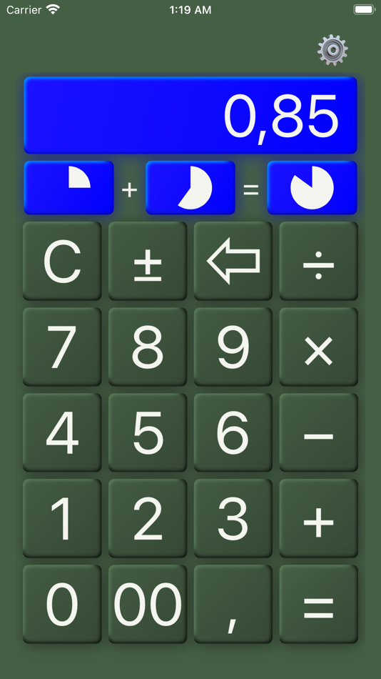 #2. @Calculator (iOS) Podle: Mikolaj Adamowicz