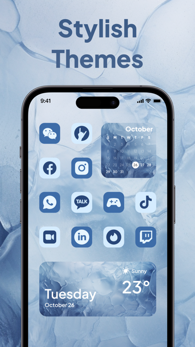 Photo Widgets - Icons themes Screenshot