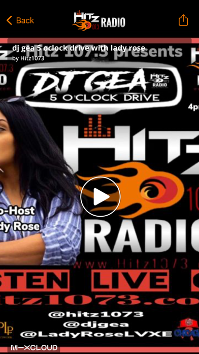 Hitz 107.3 the Beat Screenshot