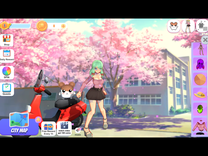 life idol  school girl