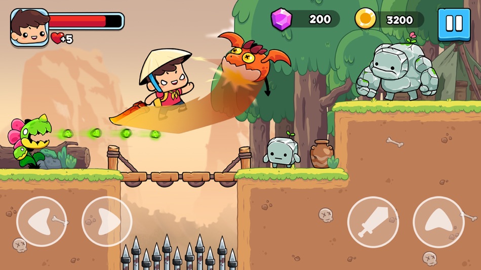 Jungle Adventure - Stick Boy - 0.0.9 - (iOS)