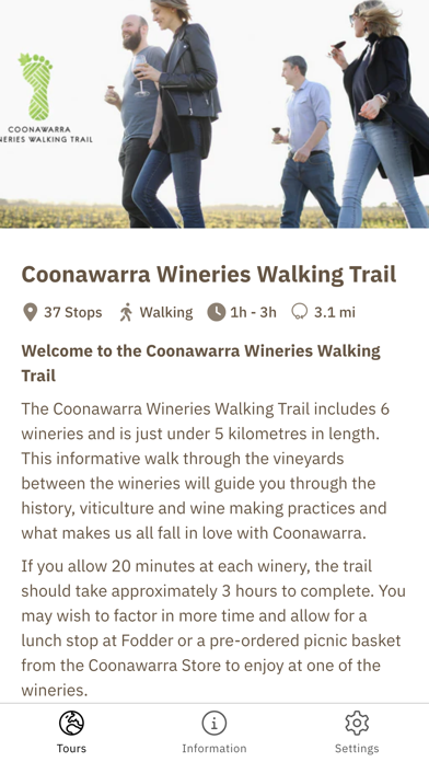 Coonawarra Walking Trail Screenshot