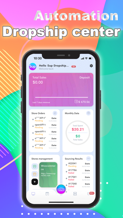 Sup Dropshipping Screenshot