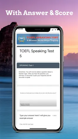 Game screenshot EZ Test - TOEFL® Speaking hack
