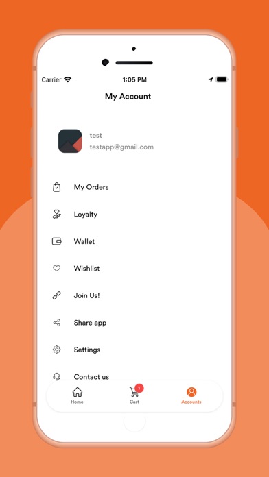 WeEat App Screenshot