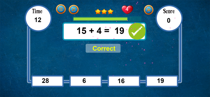 Math Game Addition Subtraction