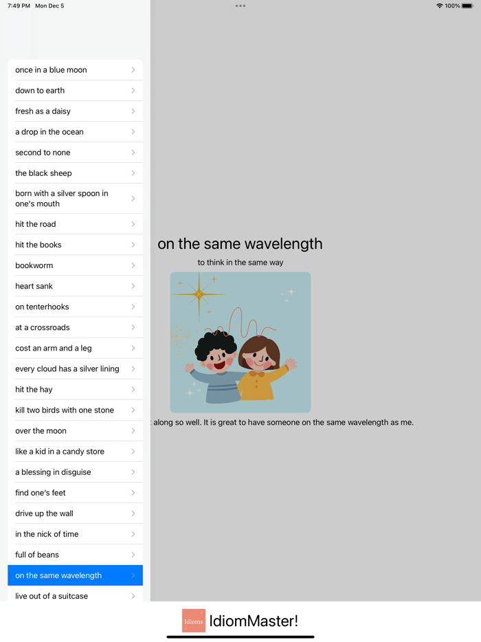 IeltsIdiomMaster