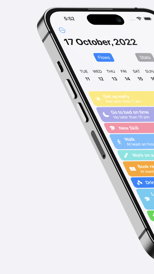 #1. DFLOW - Habit Tracker (iOS) 由: Anton Burov