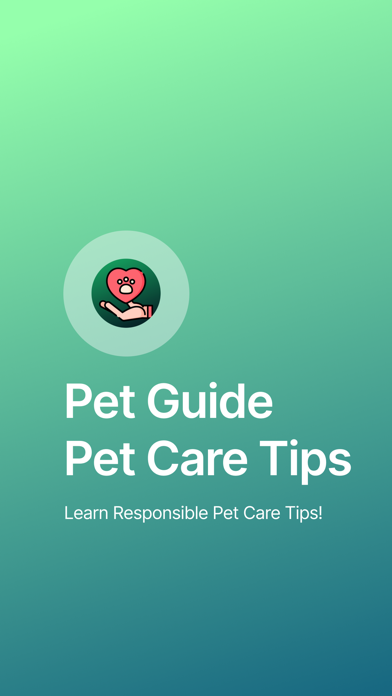 Pet Guide - Pet Care Tips Screenshot