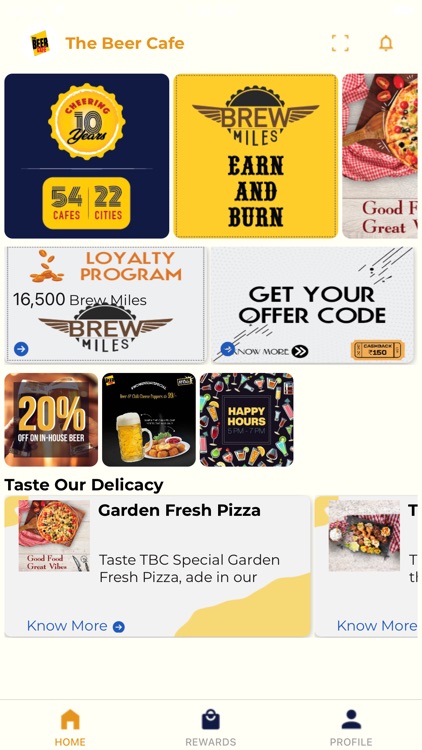 The Beer Cafe App