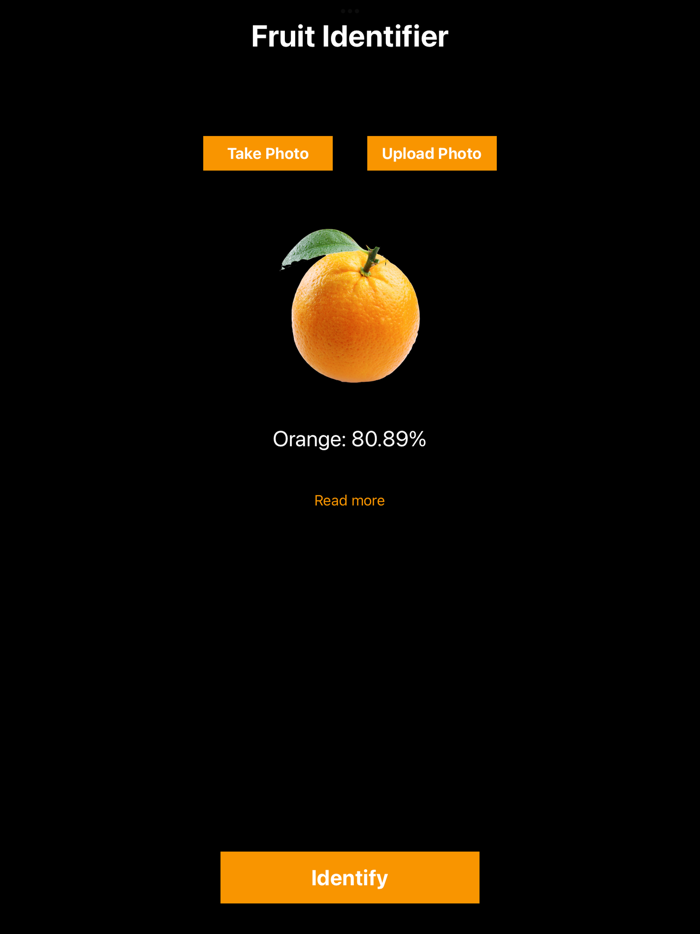 Fruit Identifier - By Photo