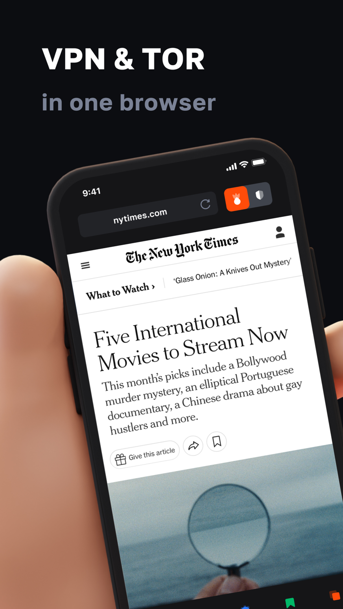 Buddy Onion Tor Browser and VPN