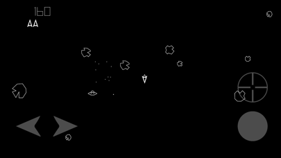 ASTEROIDS. Screenshot