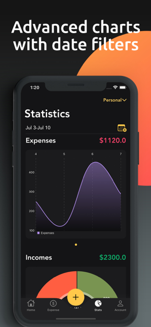 ‎Money Spending Expense Tracker Screenshot