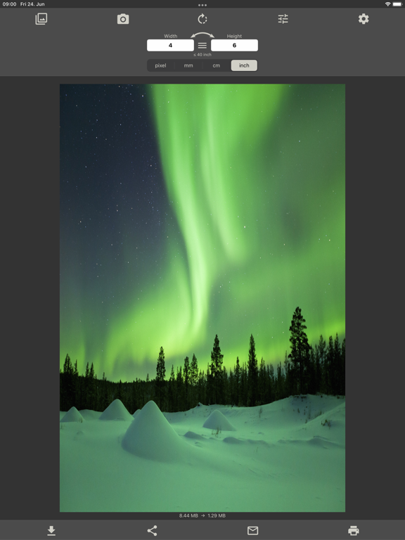 Scale To Fill iPad screenshot 4 - Photo & Video app