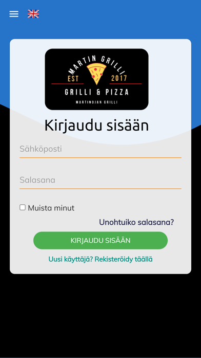 Martin Grilli Pizzeria Screenshot