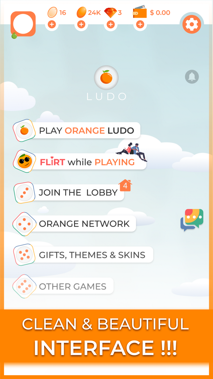 Orange Ludo