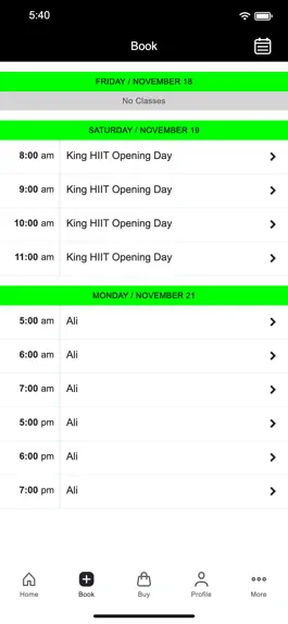 Game screenshot King HIIT apk
