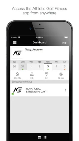 Game screenshot Athletic Golf Fitness mod apk