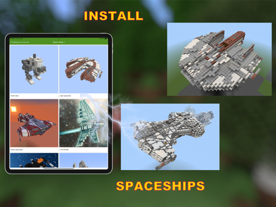Buildings for Minecraft PE iPad screenshot 3 - Entertainment app