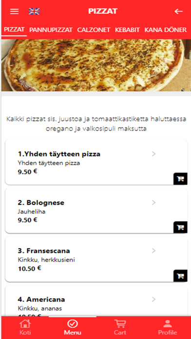 Jannen Ravintola Screenshot