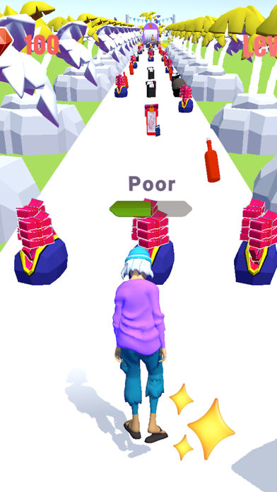Happy Island Run 3D Game Screenshot