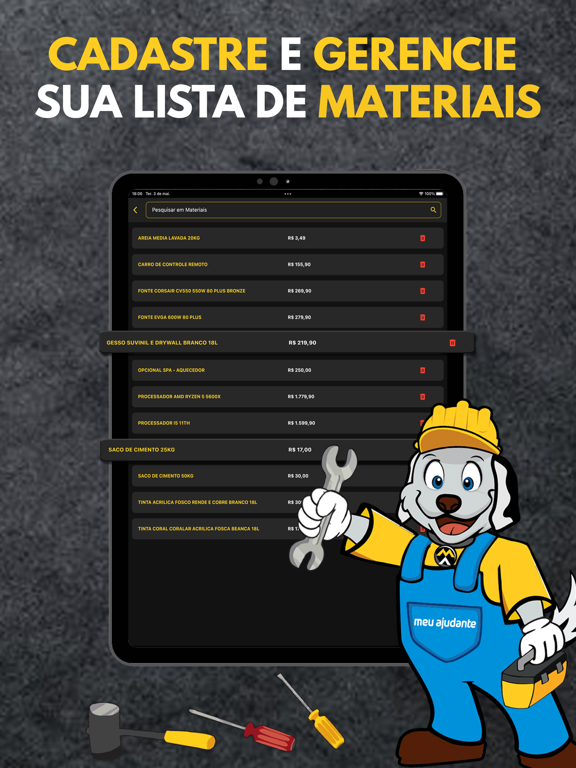 Meu Ajudante iPad screenshot 6 - Business app