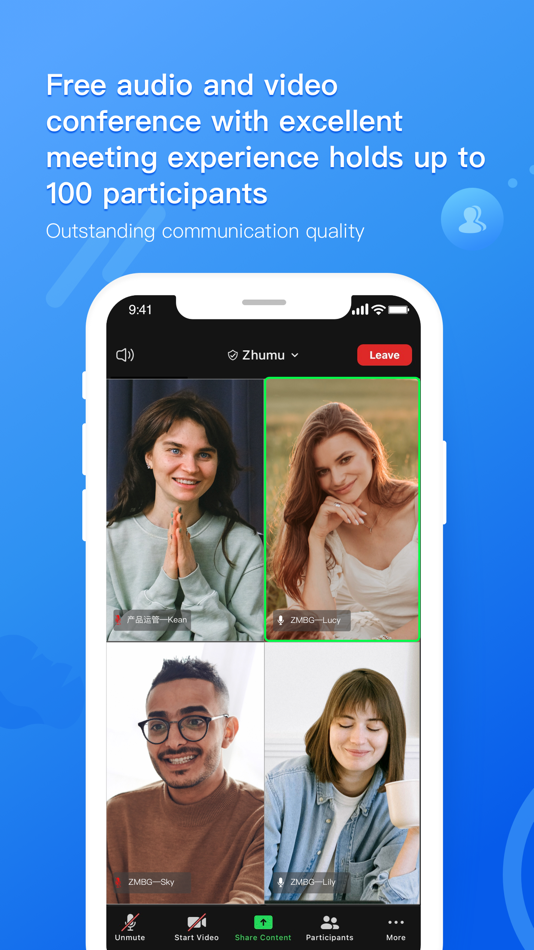 #2. Zhumu Intl. (iOS) 由: Suirui Co., Ltd.