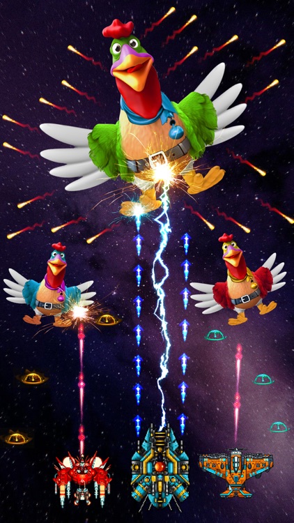 Galaxy Airplane Shooting Games screenshot-3