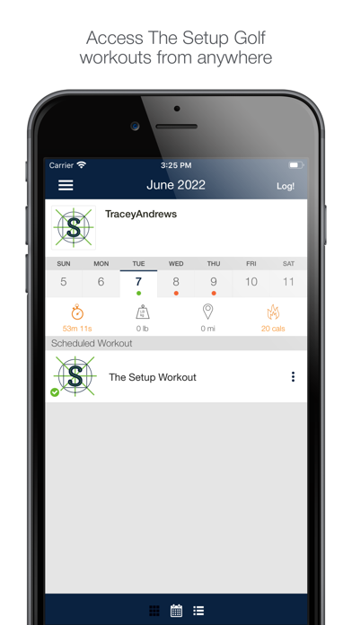 The Setup Golf Screenshot