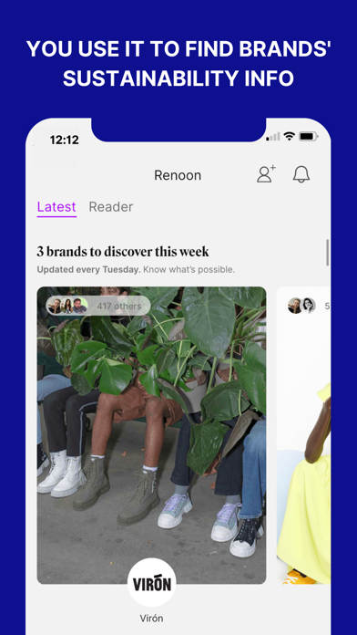 Renoon: Sustainable Fashion Screenshot