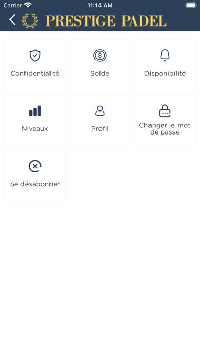Prestige Padel Screenshot