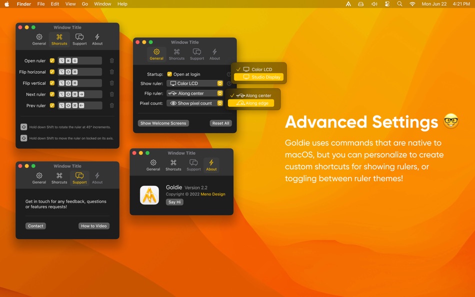 #6. Goldie App (macOS) 게시자: Ignazio Lacitignola