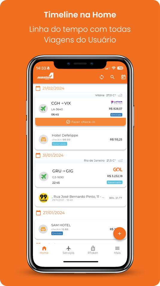 #2. Augustus (iOS) 由: ProReserve Serviços de Internet