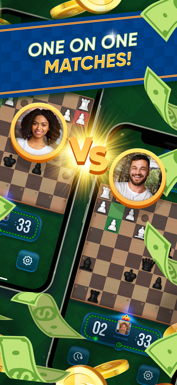 Chess for Cash Online Matches