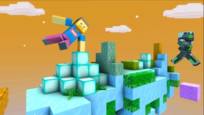 Craft Parkour : 3D Blocky Race screenshot 4