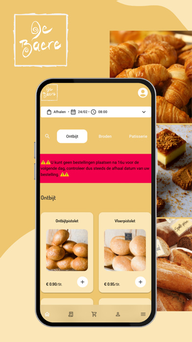 Bakkerij De Baere Screenshot