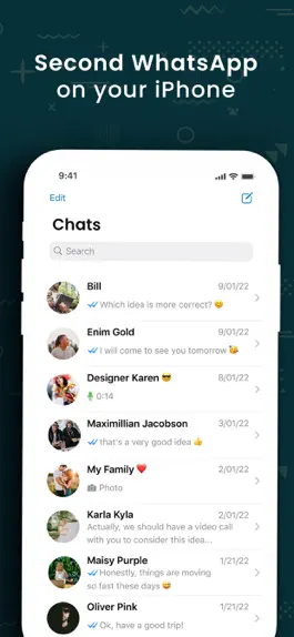 Game screenshot Messenger for Web App Plus mod apk
