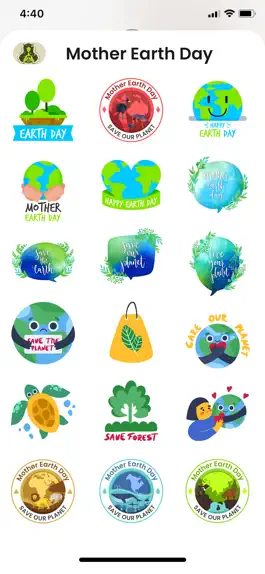 Game screenshot Mother Earth Day Stickers mod apk